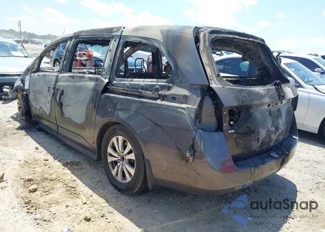 2016 Honda Odyssey Se z USA, uszkodzony, nr VIN 5FNRL5H37GB069953